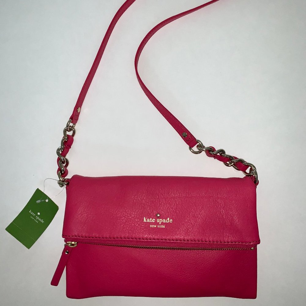 NEW Kate Spade Hot Pink Crossbody Bag